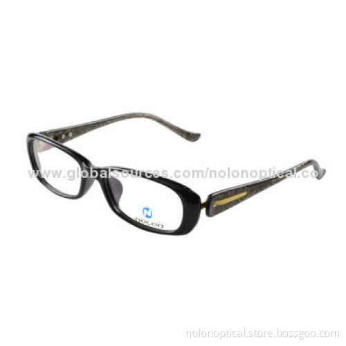 New style acetate eye glasses with Italy material, demo lens, customized logo